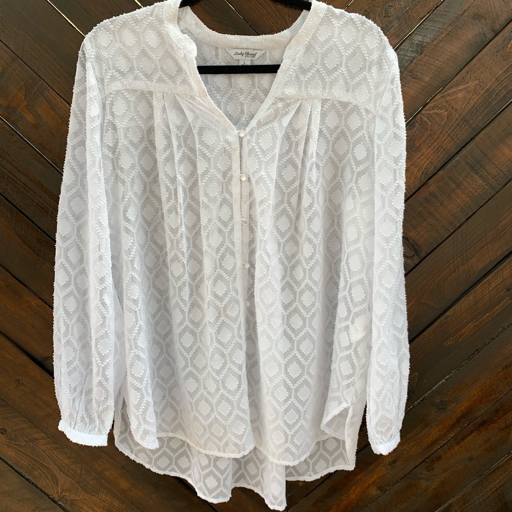 Long sleeve Flowy Lucky Brand Top